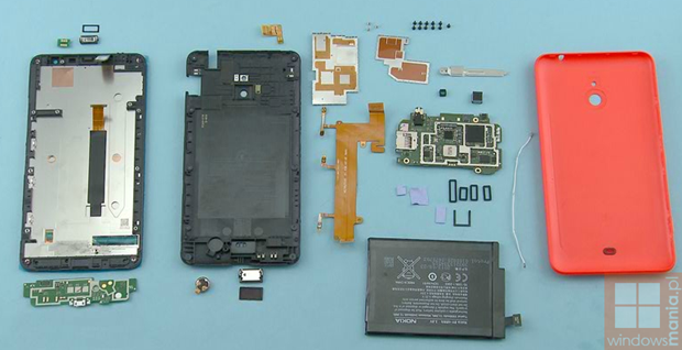 lumia1320 disassembled