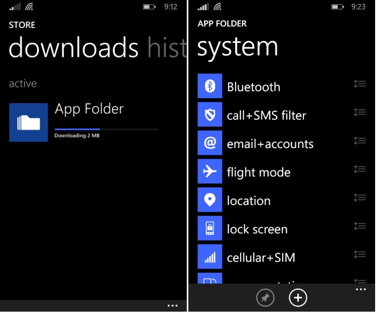 App folder