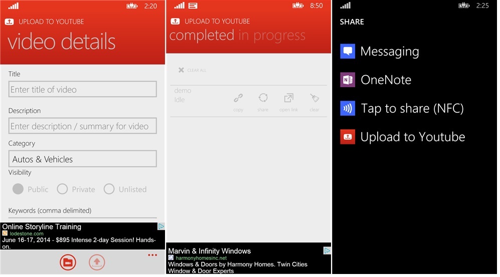 my youtube videos wont upload