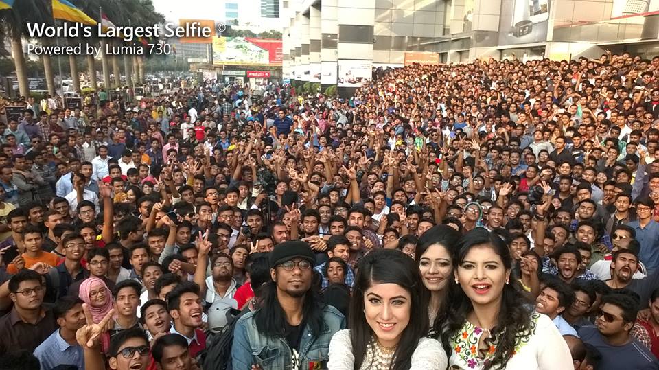Biggest selfie