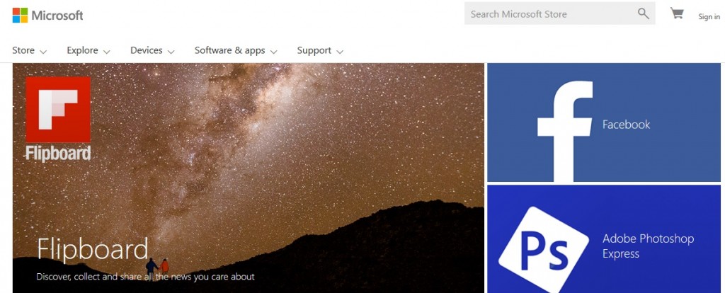 Microsoft store
