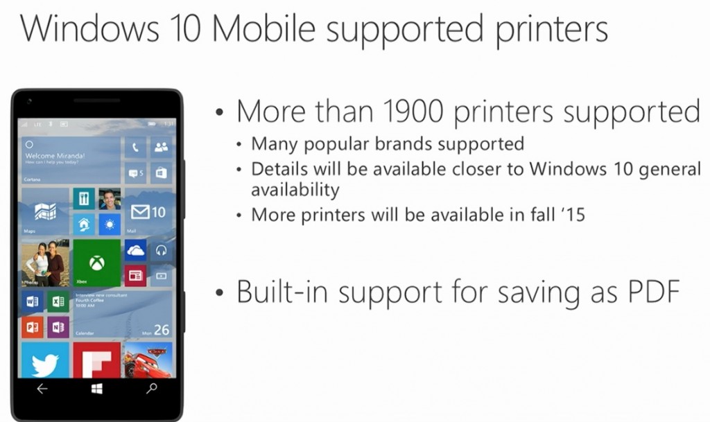 Win 10 Printer