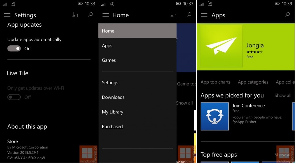 Build 10134 store