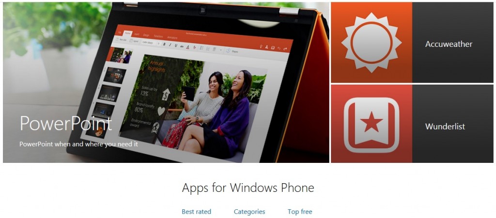 Apps store