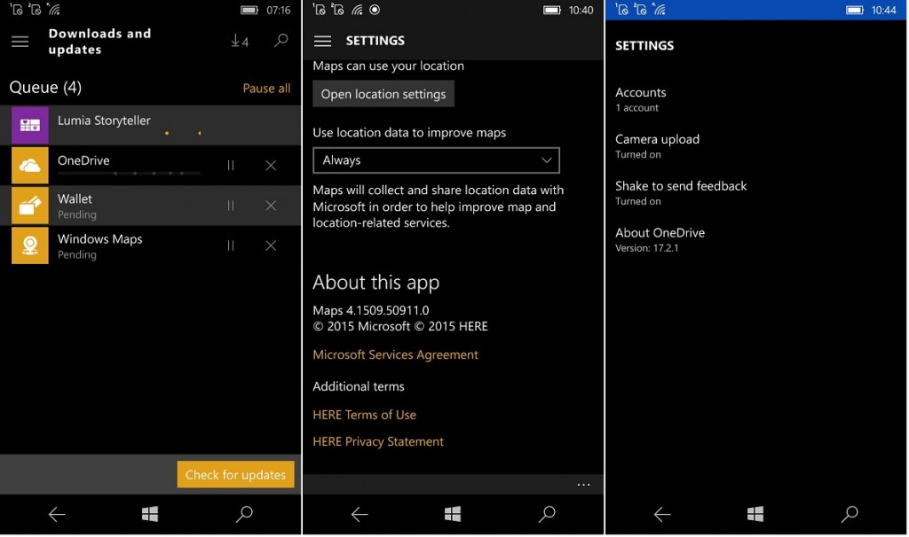 apps updates