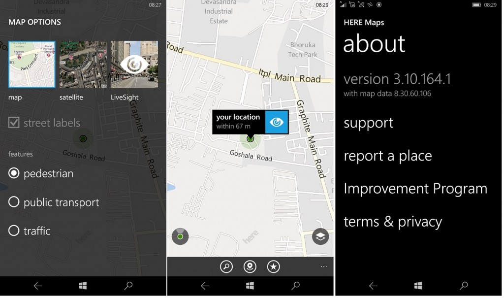 HERE Maps update