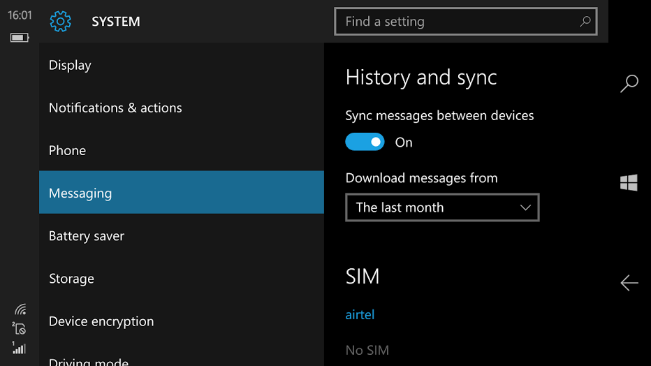 Messaging Bug