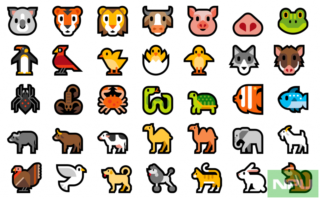 windows-10-animal-emojis