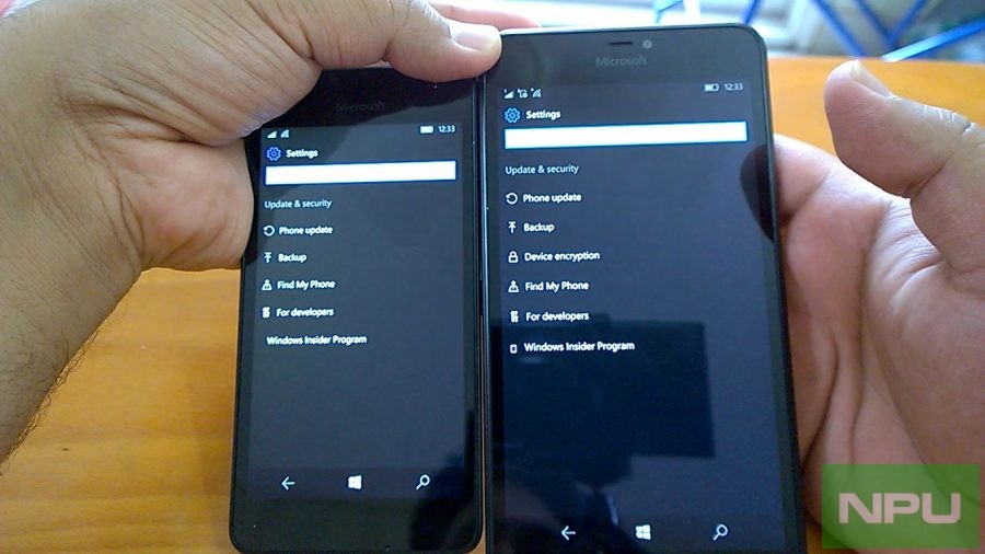 Build 14342 settings icons
