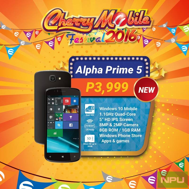 CherryMobile Alpha Prime 5
