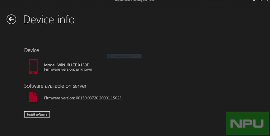 Win JR LTE update