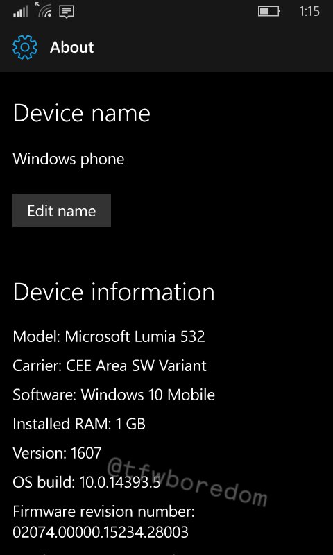 Build 14393.5