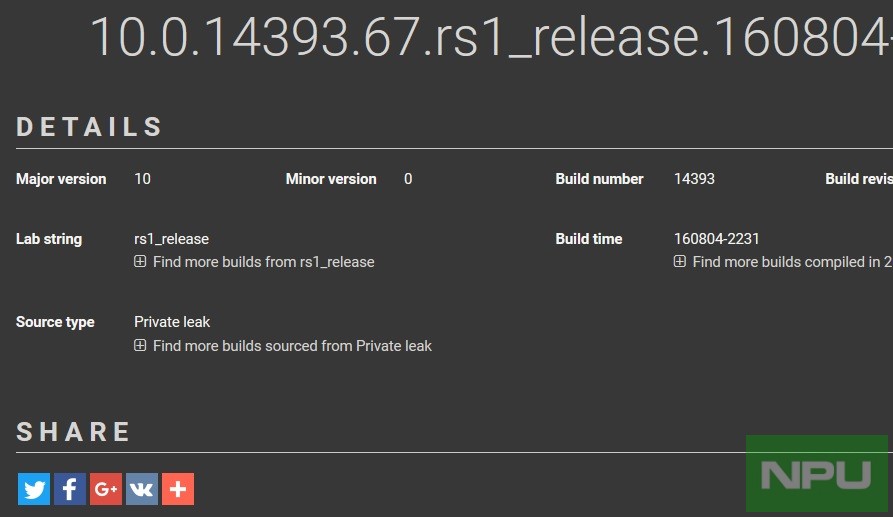 Build 14393.67